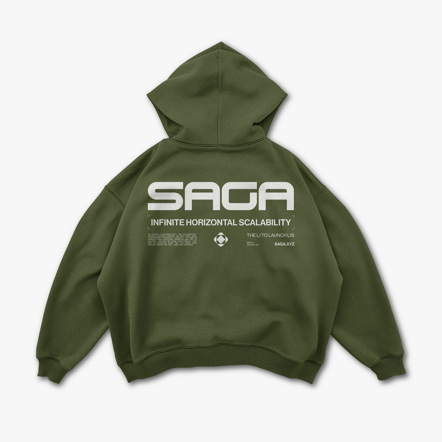 Forest Green Saga Hoodie